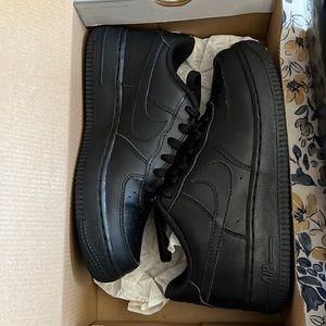 Black Air Force 1s